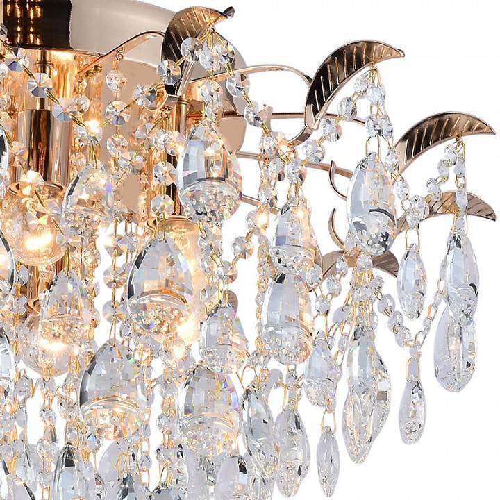 Потолочная люстра Reluce 04035 7 ламп золото 04035-0.3-07 FGD