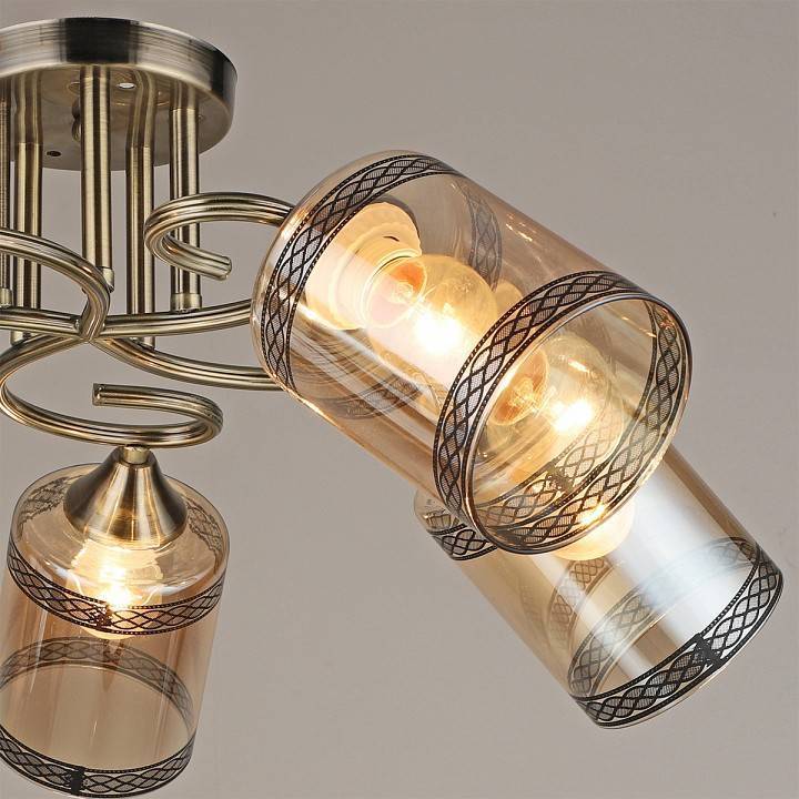 Потолочная люстра Reluce 04616 5 ламп 04616-0.3-05