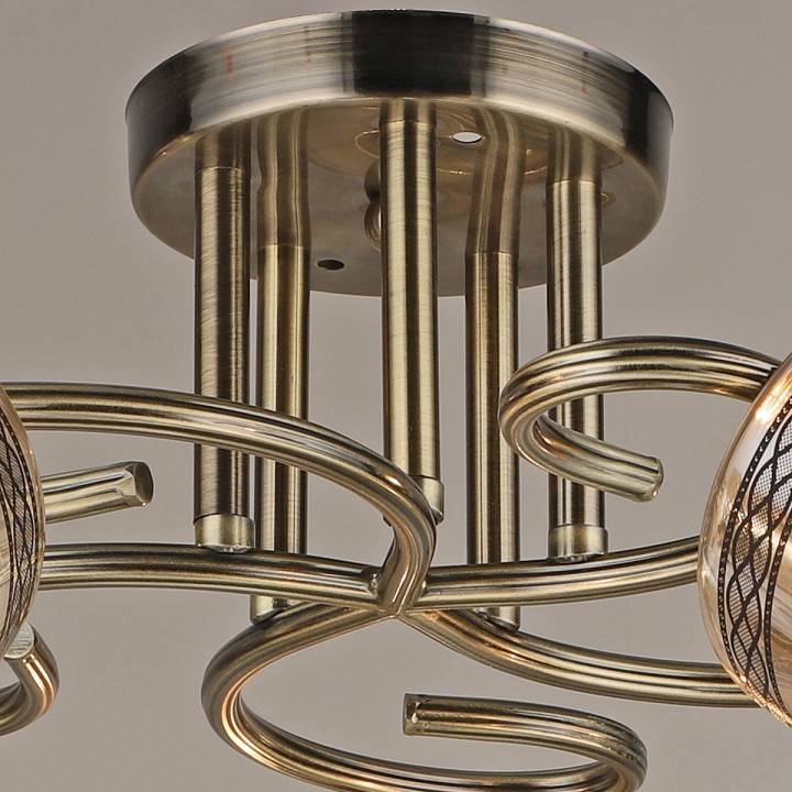 Потолочная люстра Reluce 04616 5 ламп 04616-0.3-05