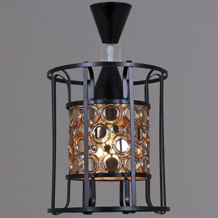 Подвесной светильник 05402-0.9-03 BK+GD