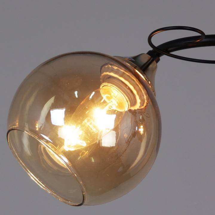 Светильник на штанге Reluce 06073 2 лампы французское золото черный 06073-0.3-02 FG+BK