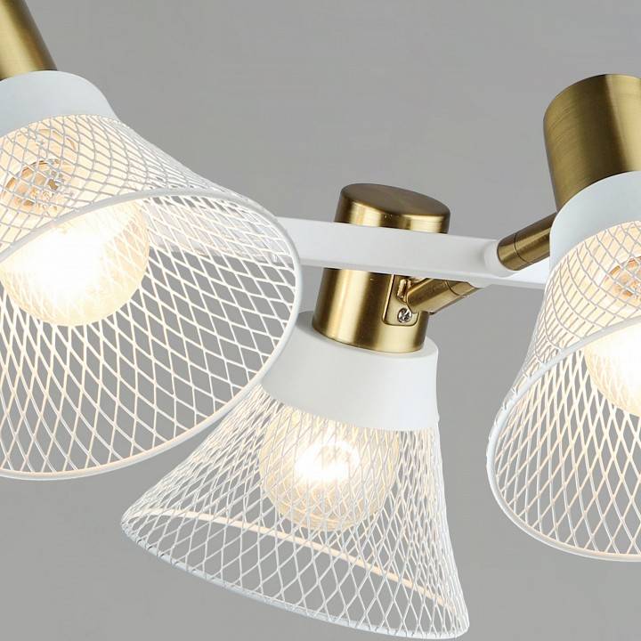 Спот De Markt Ракурс 6хGU10 белый медь 06245-0.3-06 WT+COP