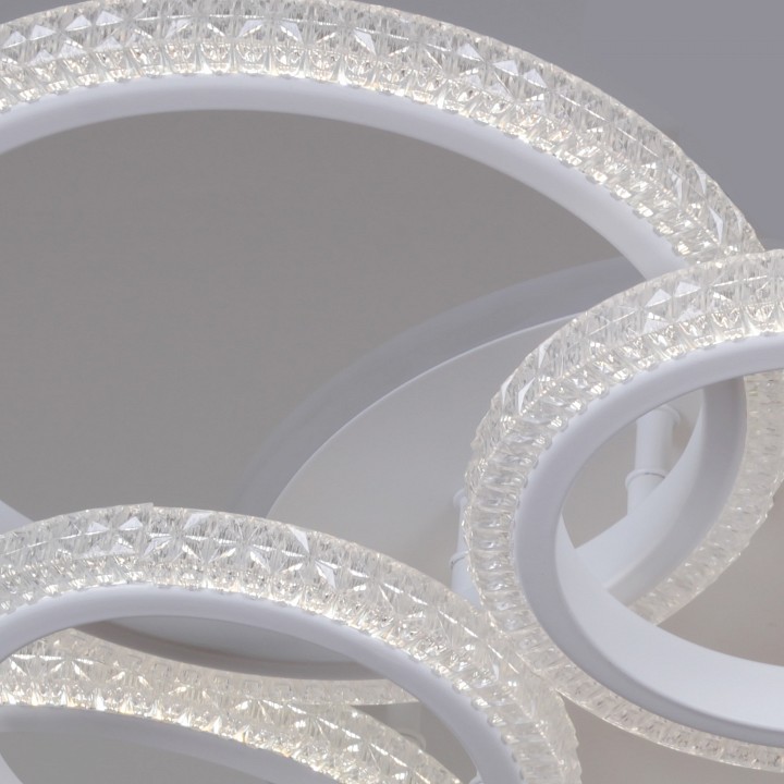 Потолочная люстра 06333-0.3-5+5A WH (RGB)