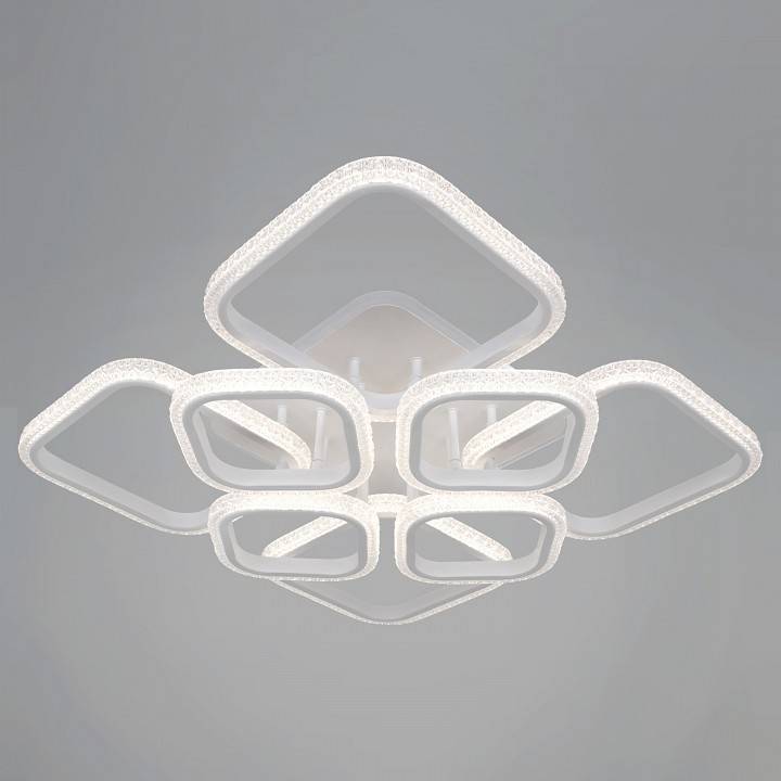 Потолочная люстра 06335-0.3-4+4A WH (RGB)