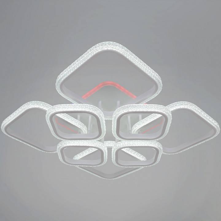 Потолочная люстра 06335-0.3-4+4A WH (RGB)