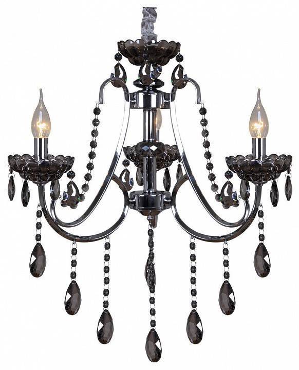 Подвесная люстра Reluce 06933 3 лампы CR+BK 06933-0.4-03 CR+BK