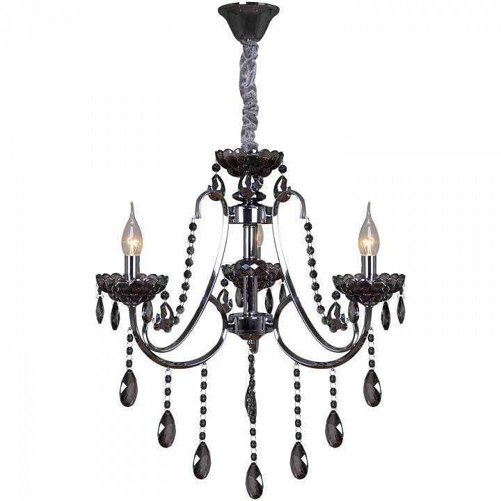 Подвесная люстра Reluce 06933 3 лампы CR+BK 06933-0.4-03 CR+BK