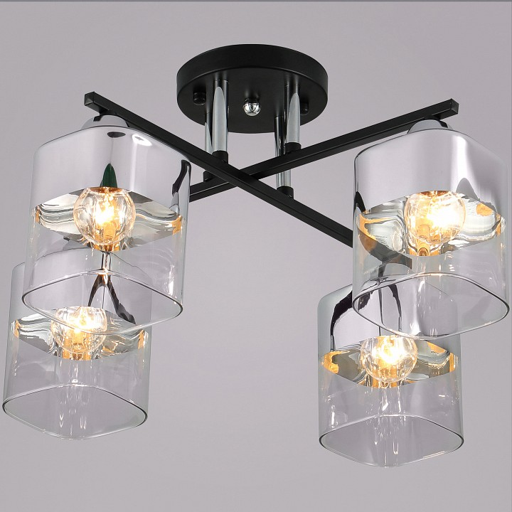 Люстра на штанге De City 07275-0.3-04 4 лампы 07275-0.3-04