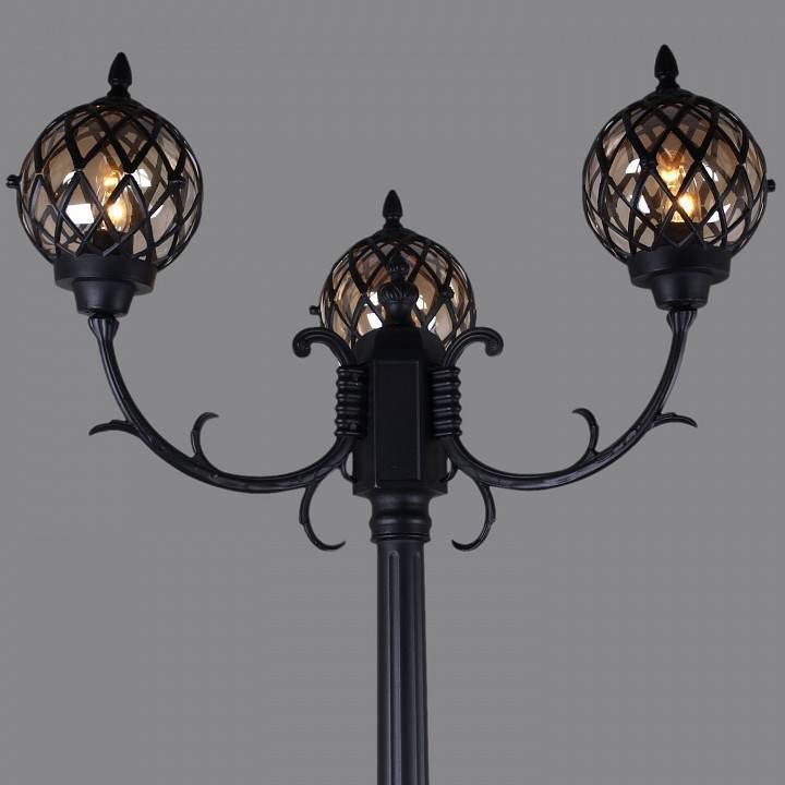 Фонарный столб Reluce  09018-0.7-003SL 2,2m BK