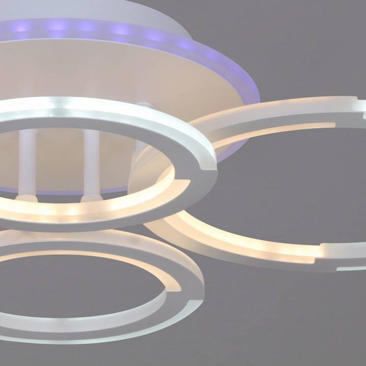 Потолочная люстра 09820-3.3-2+2A WH (RGB)