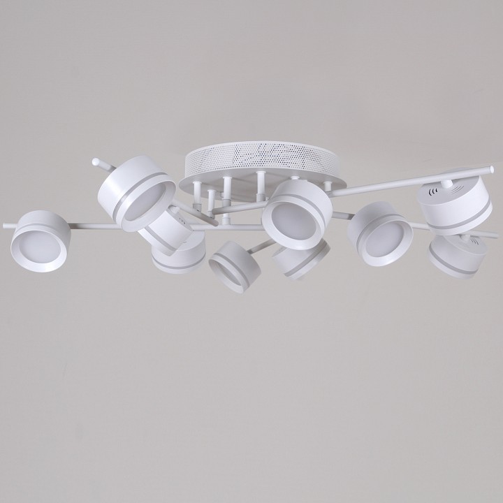 Люстра на штанге  10590-0.3-10 White