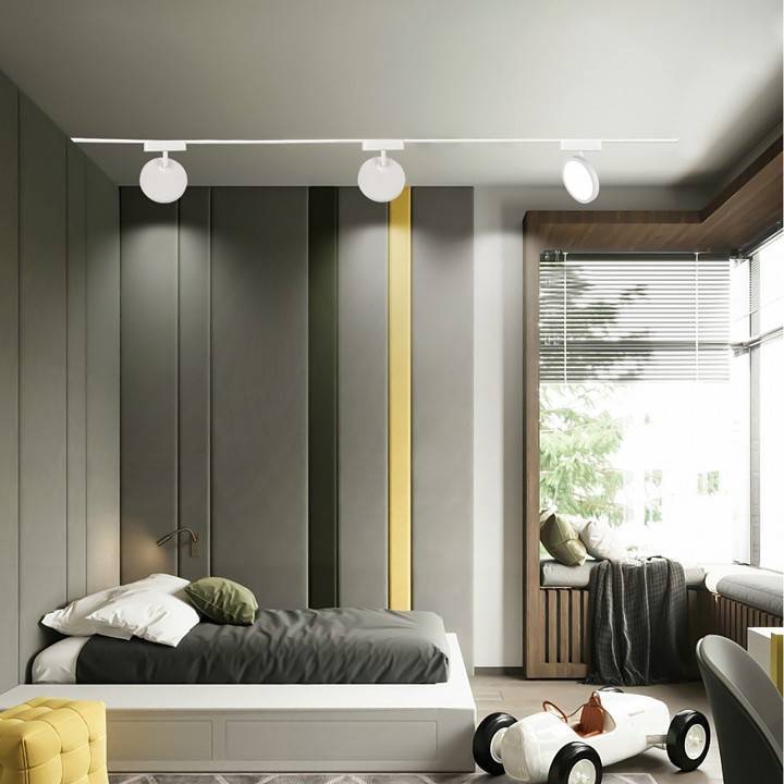 Светильник на штанге Reluce  13008-9.3-001UR magnetic LED9W BK