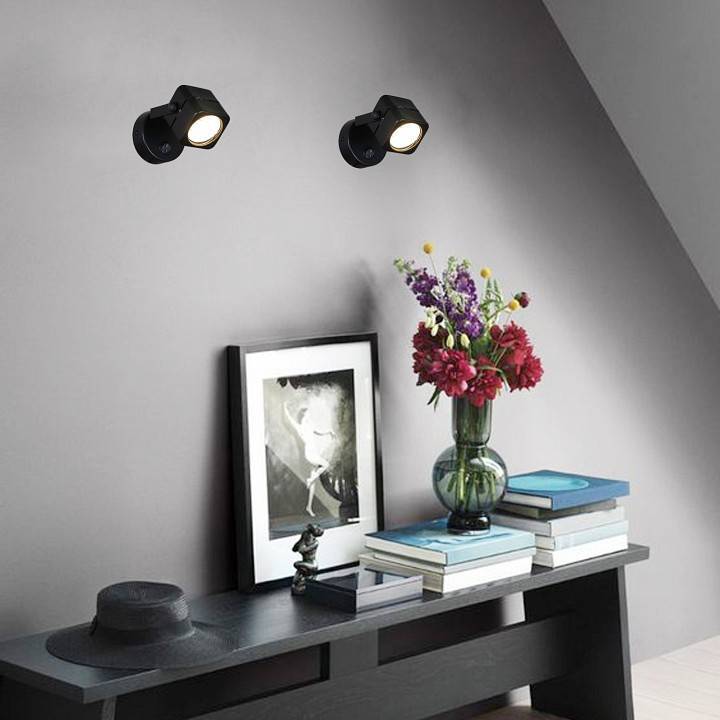 Бра Reluce 16022 MR16 BK 16022-9.5-001CT MR16 BK