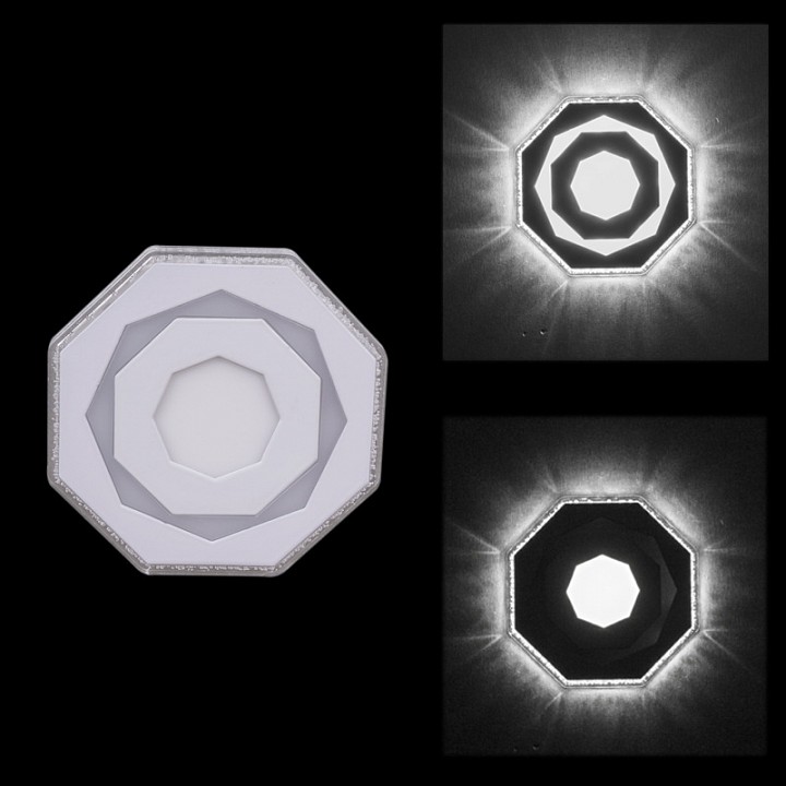 Встраиваемый светильник  45333-9.0-001XW LED3+3+3W WHITE