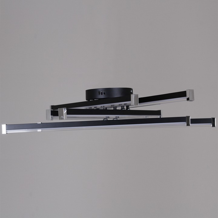 Люстра на штанге светодиодная Reluce 63090-0.3-06 BK