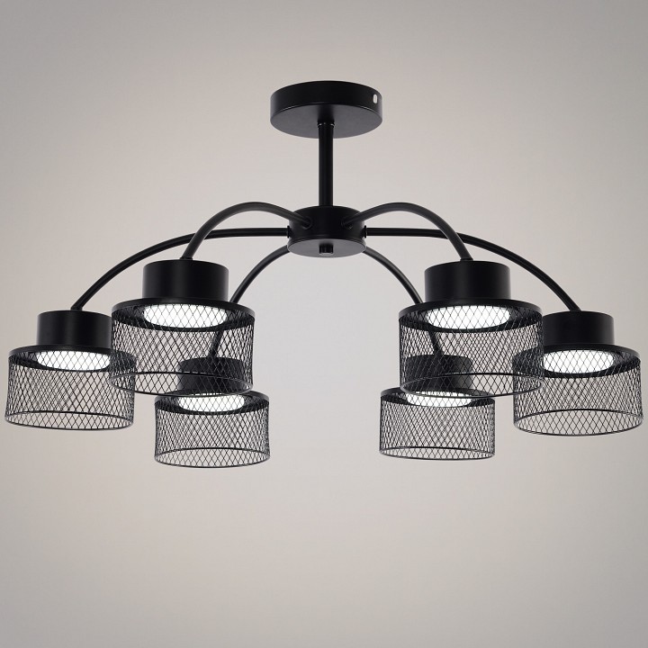 Люстра на штанге 68010-0.3-06 BK