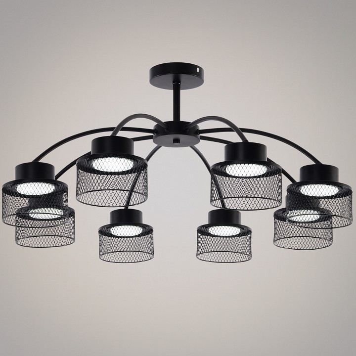 Люстра на штанге 68010-0.3-08 BK