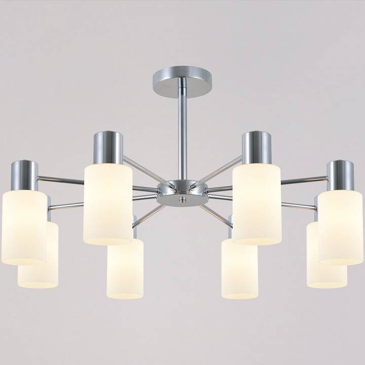 Люстра на штанге De Markt Сити 8x40 Вт E14 74535-0.3-08