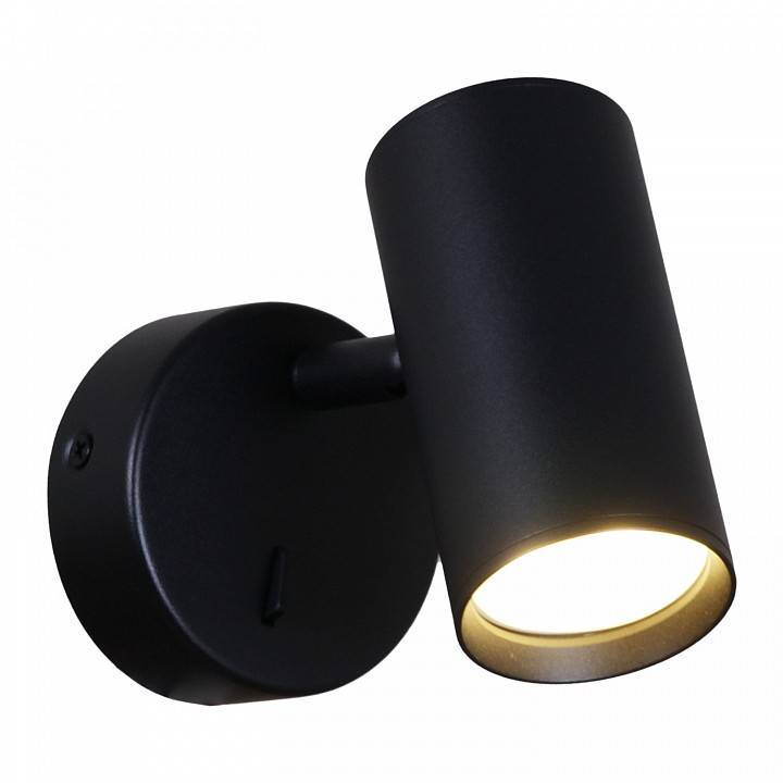 Бра Reluce 86207 1xGU10 черный 86207-9.2-001MN GU10 BK