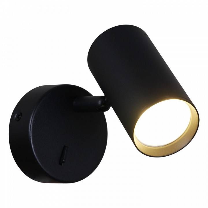 Бра Reluce 86207 1xGU10 черный 86207-9.2-001MN GU10 BK