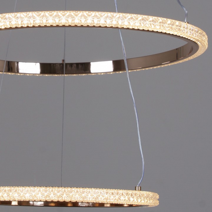 Подвесной светильник  87090-0.4-02 BK+FG