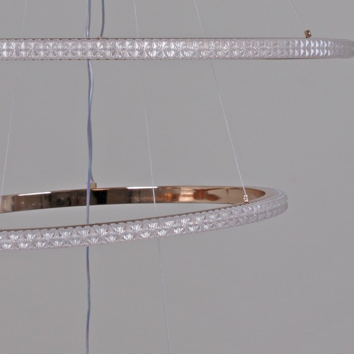 Подвесная люстра  87090-0.4-03 BK+FG