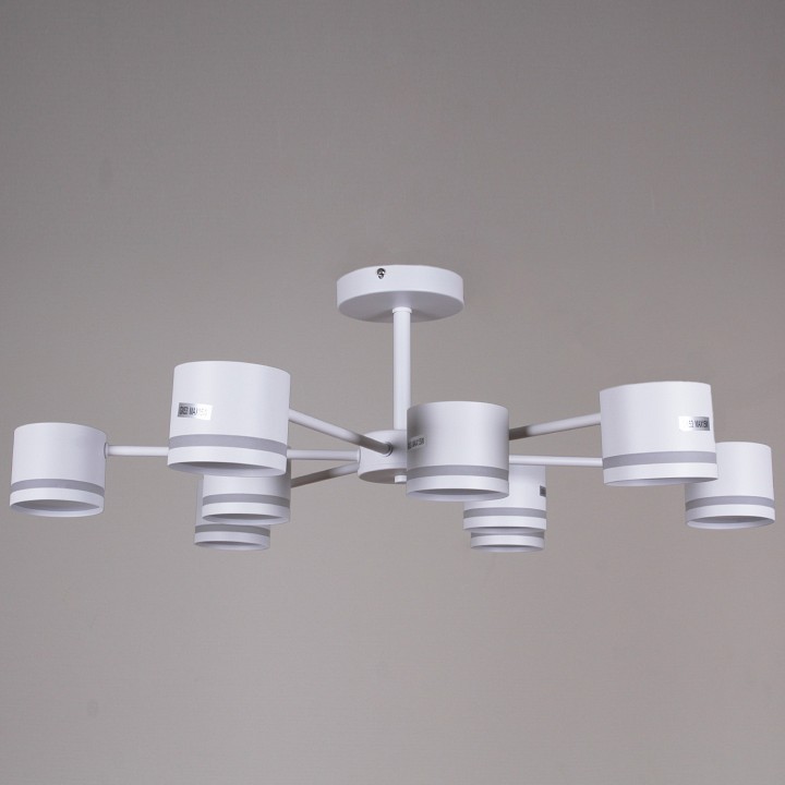 Люстра на штанге De Markt Сити 9xGX53 белый 89730-0.3-09 GX53 WT