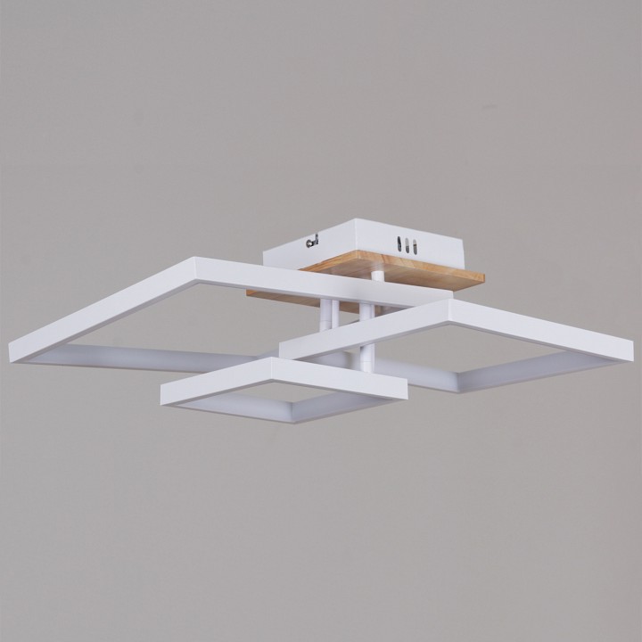 Люстра на штанге 98560-0.3-03 WH+WOOD