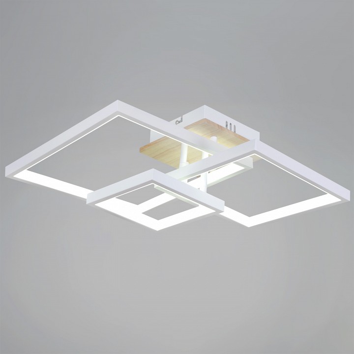 Люстра на штанге 98560-0.3-03 WH+WOOD