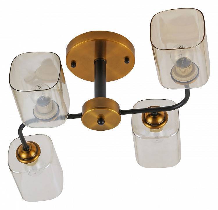 Люстра на штанге Rivoli Merula 4хE27 40 Вт Б0054879