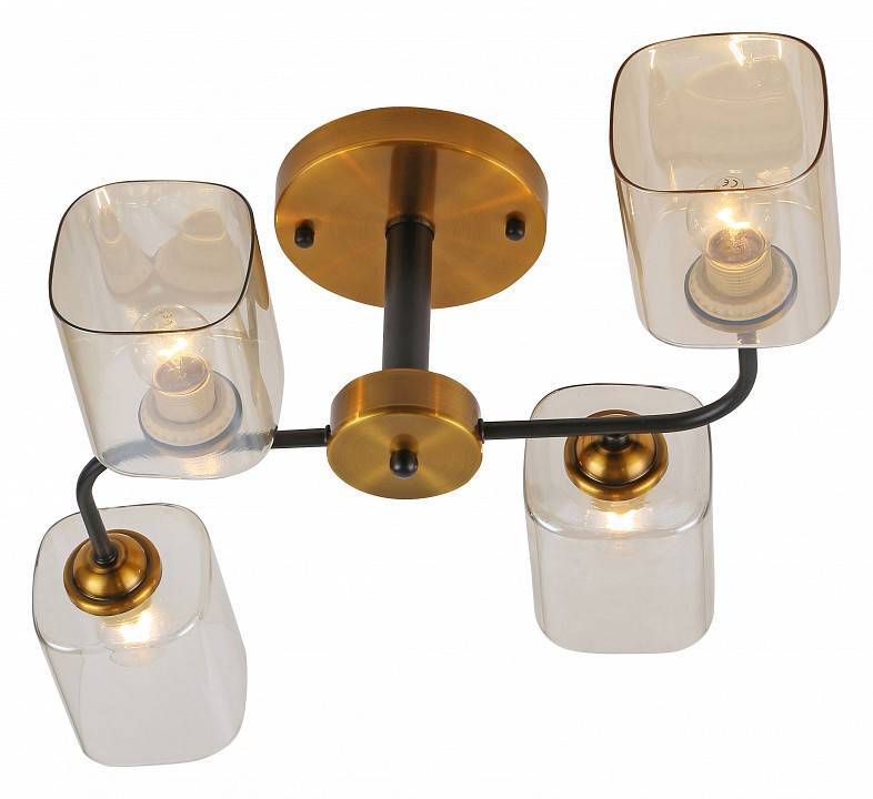 Люстра на штанге Rivoli Merula 4хE27 40 Вт Б0054879