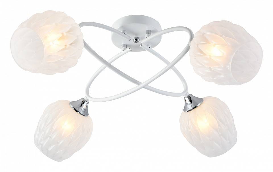 Потолочная люстра Rivoli Hettie 4хE27 60 Вт Б0055381