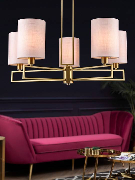 Люстра на штанге Rivoli Hilda 6хE14 40 Вт Б0055443