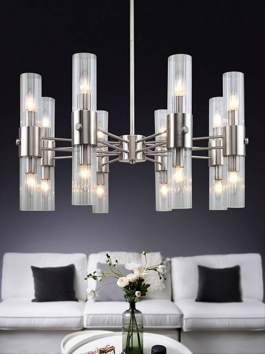 Люстра на штанге Rivoli Delia 16хE14 40 Вт Б0055505