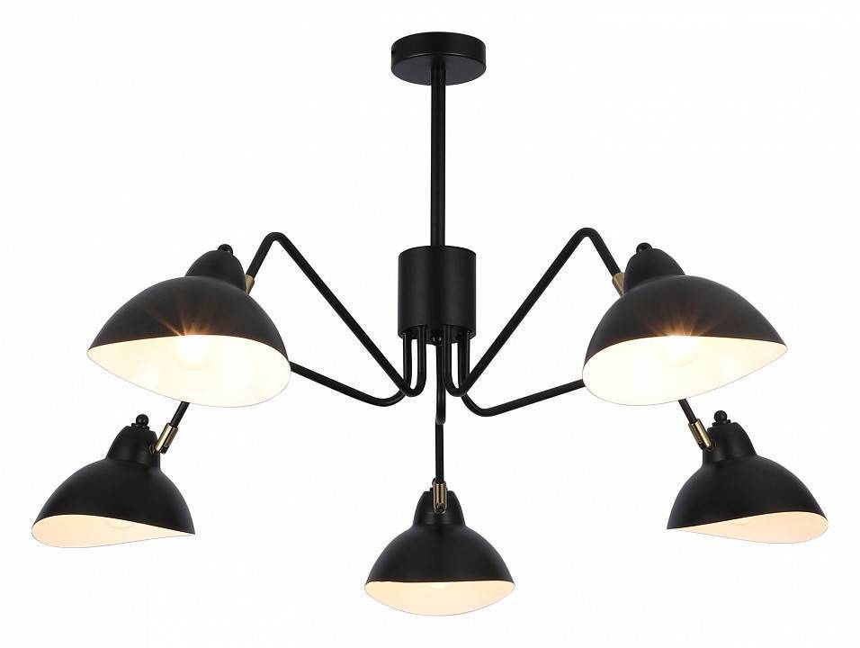 Люстра на штанге Rivoli Geraldine 5xE14 40 Вт Б0055672