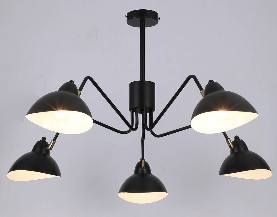 Люстра на штанге Rivoli Geraldine 5xE14 40 Вт Б0055672