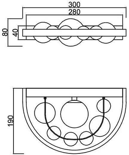 Бра ST-Luce Olmi SL1510.201.01