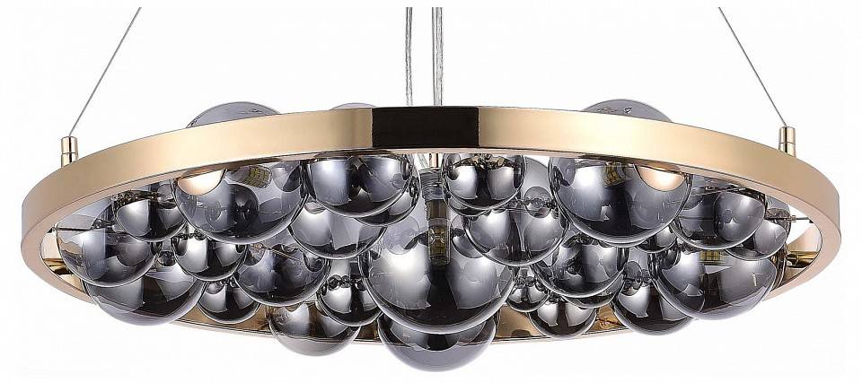 Подвесная люстра ST-Luce Olmi 6 ламп хром/белый SL1510.203.06