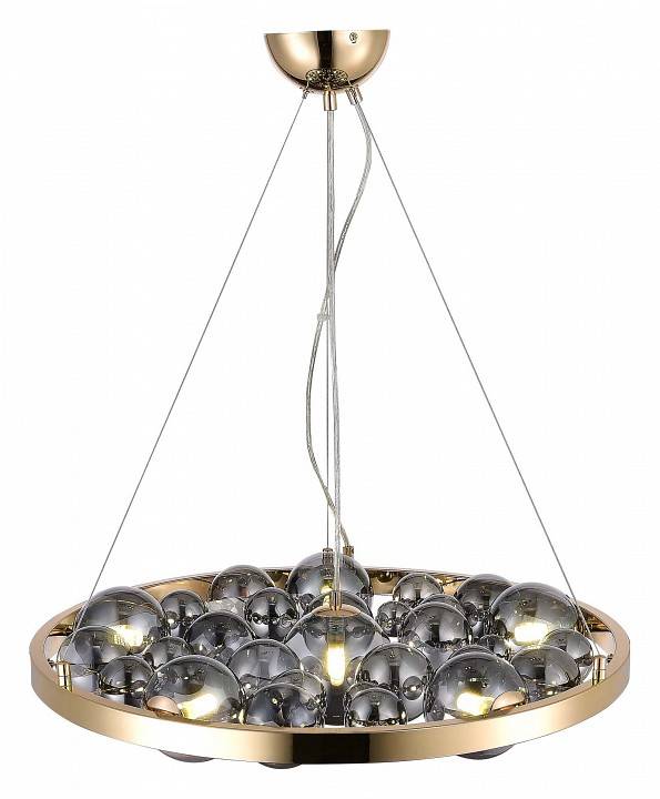 Подвесная люстра ST-Luce Olmi 6 ламп хром/белый SL1510.203.06