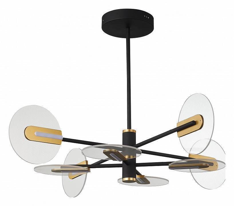 Люстра на штанге Simple Story 1166 LED 56 Вт 1166-LED56PL