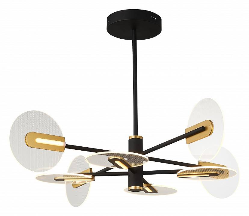 Люстра на штанге Simple Story 1166 LED 56 Вт 1166-LED56PL