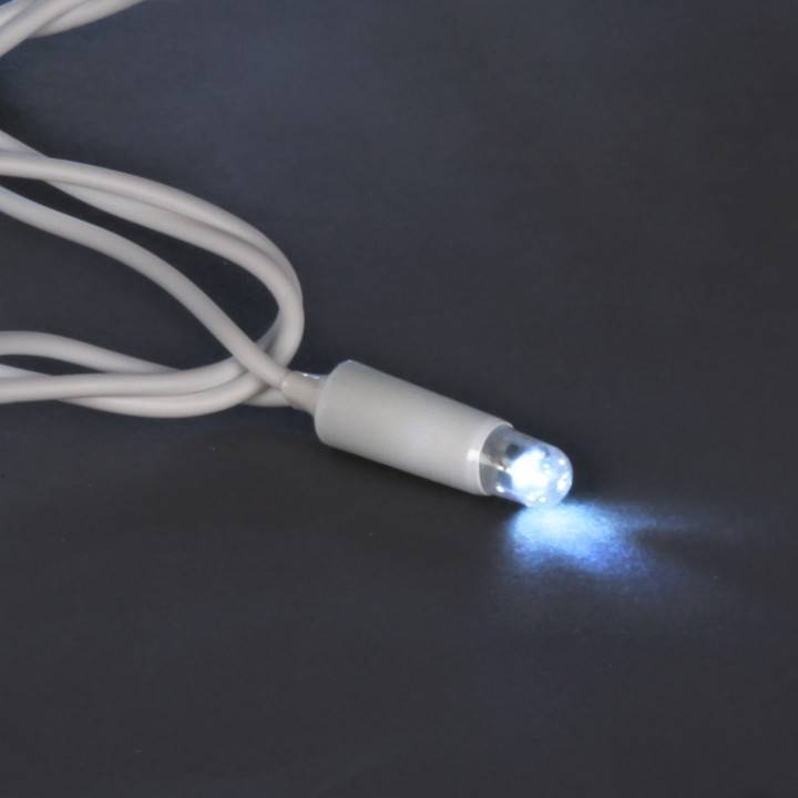 Гирлянда нить Sneha A-047B 100 LED 10 м IP44 белый свет A-047B WT