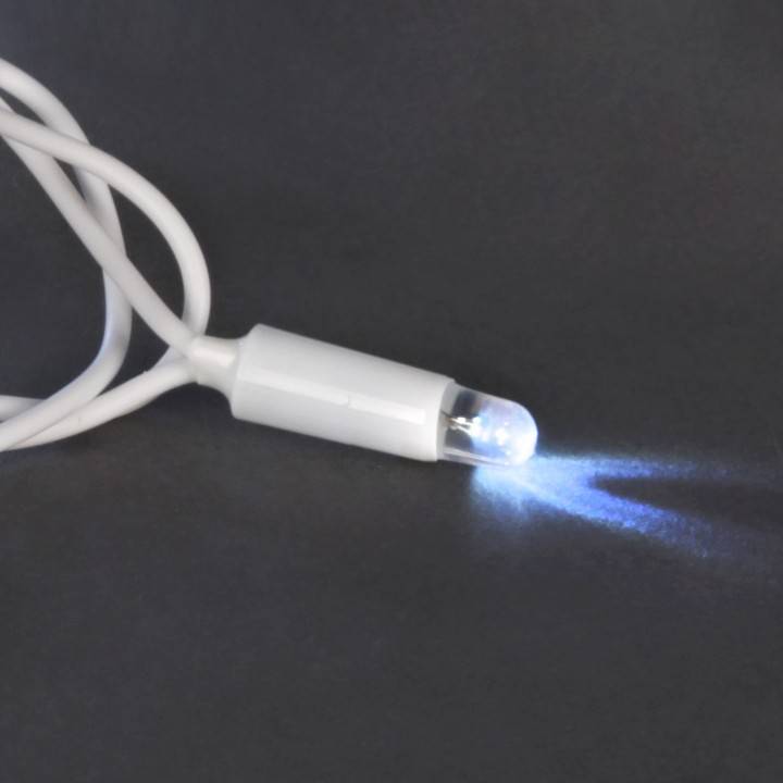 Гирлянда нить Sneha A-047B 100 LED 10 м IP44 белый свет с мерцанием A-047B WT FLASH