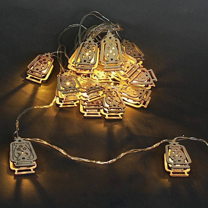 Гирлянда с насадками Sneha Колокольчики 20 LED 4 м A-411