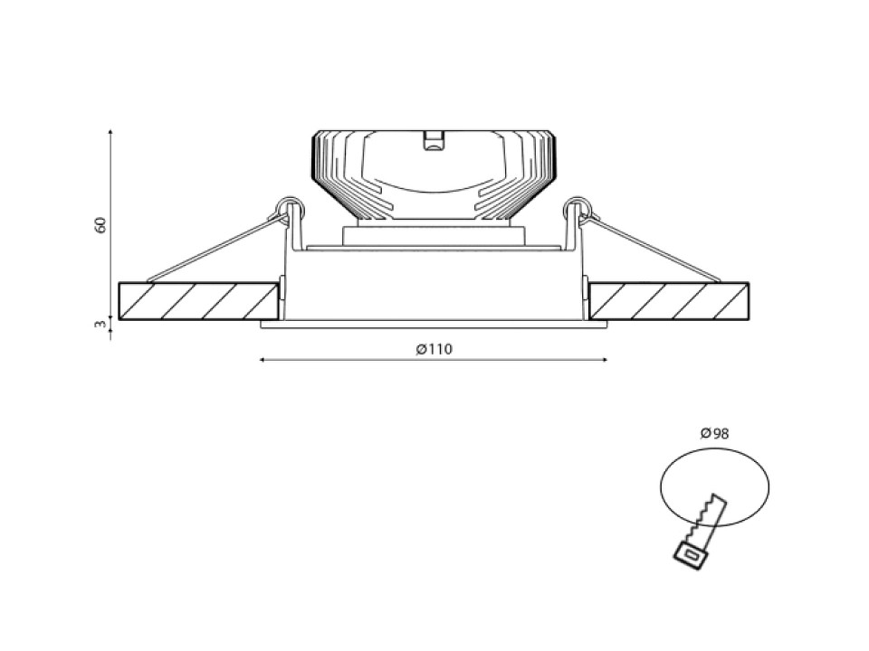 Корпус на 1 пост SWG PRO COMBO COMBO10-BL