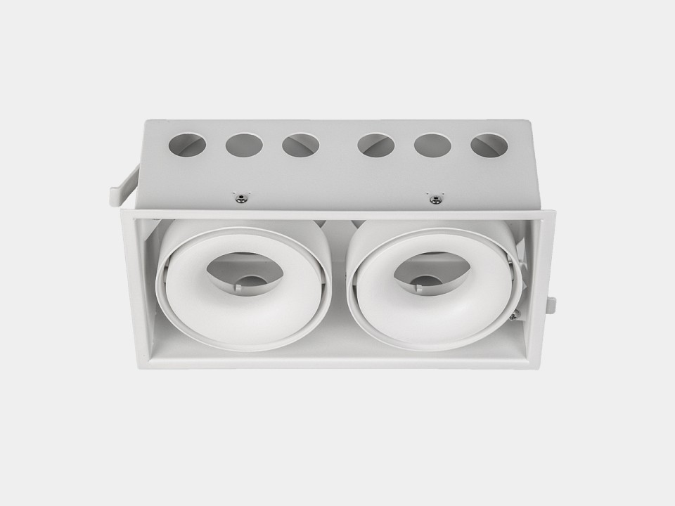 Корпус на 2 поста SWG PRO COMBO COMBO-CRD2-WH-2