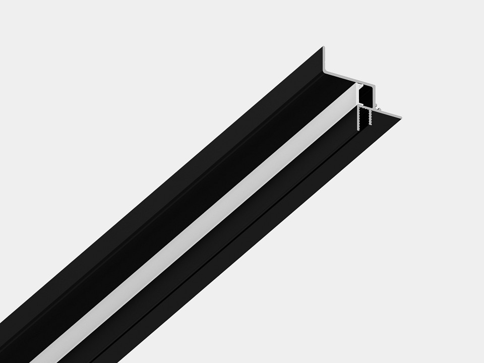 Профиль алюминиевый встраиваемый SWG PRO ARC FGC-20-BL-2