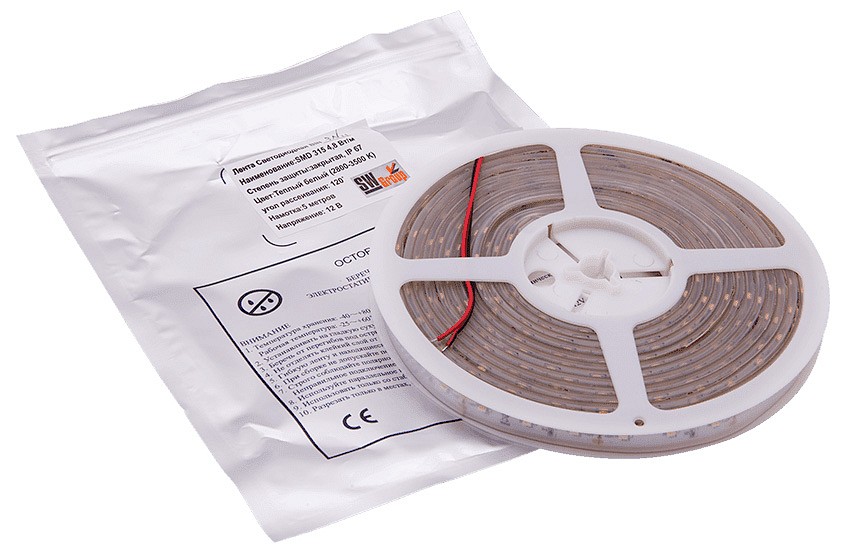 Лента светодиодная SWG SWG31560 SWG31560-12-4.8-WW-67