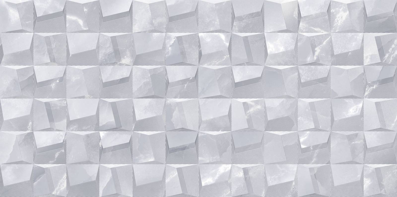 Плитка настенная Alma Ceramica Grigio рельефная 249х500х8.5 мм TWU09GRG727