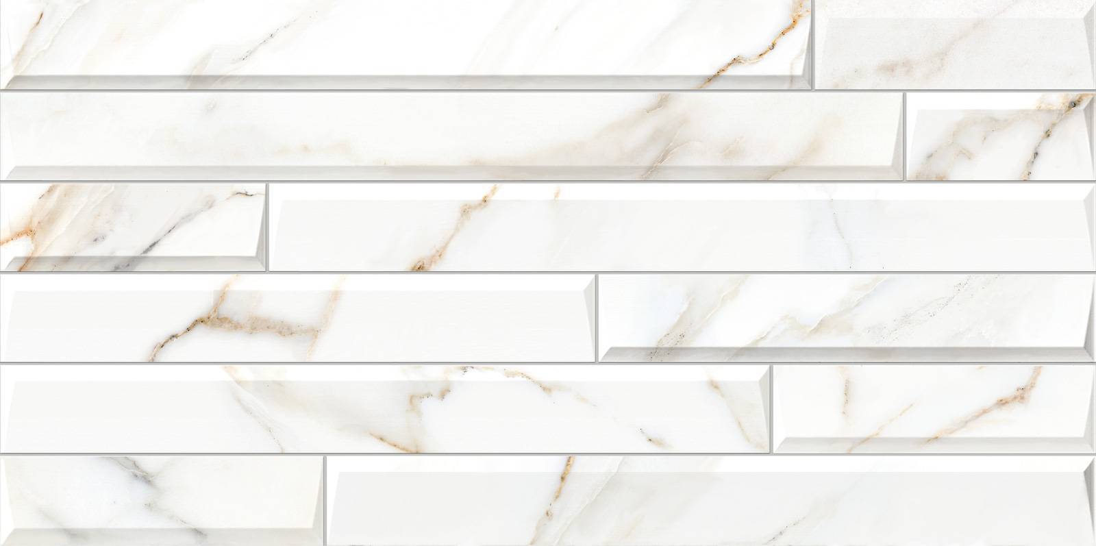 Плитка настенная Gracia Ceramica Nevada 249х500х7.5 мм TWU09NVD014